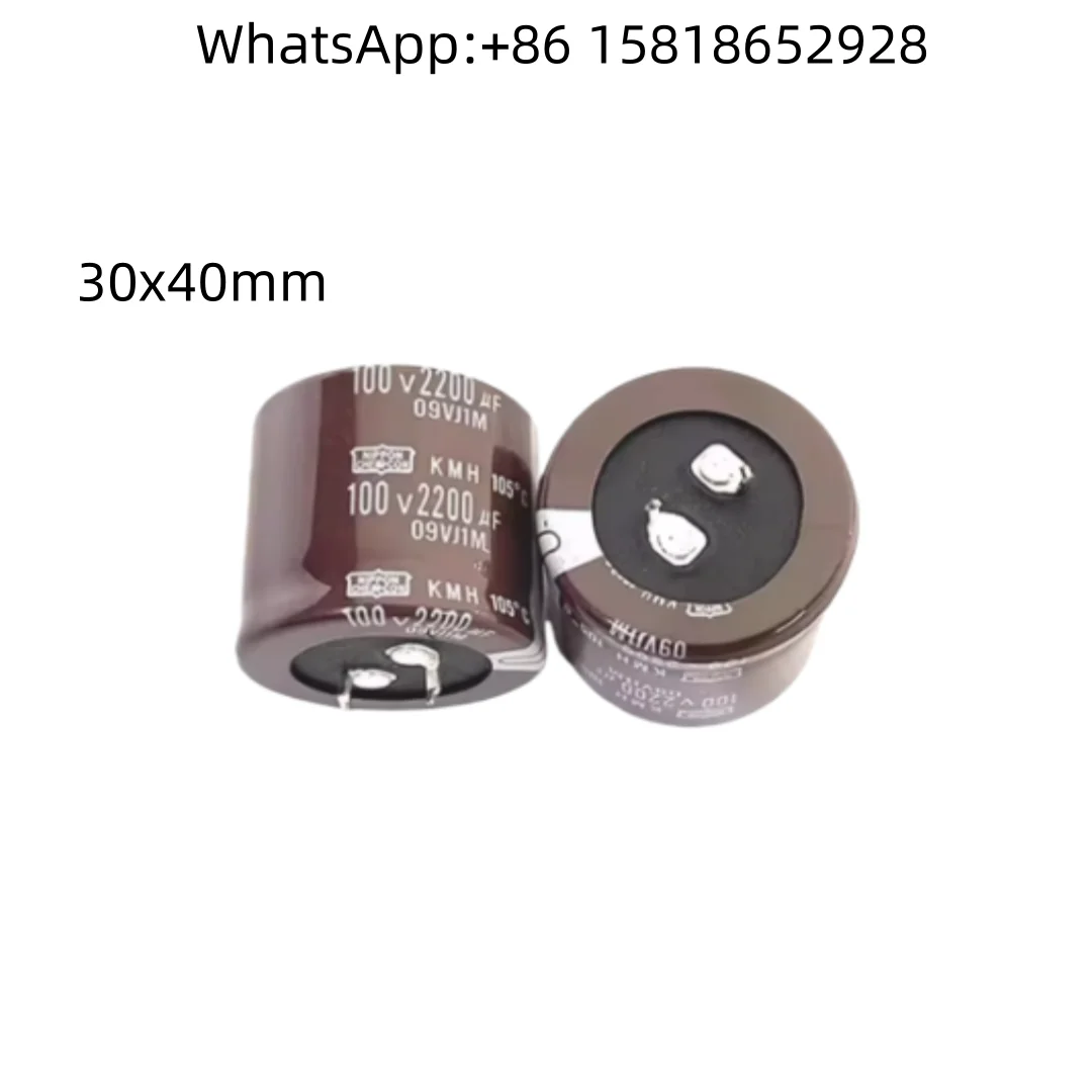 2pcs 100V2200UF 2200uf100v Size 30*40mm Black Diamond Electrolytic Capacitor
2pcs 100V2200UF 2200uf100v Size 30*40mm Black Diamond Electrolytic Capacitor