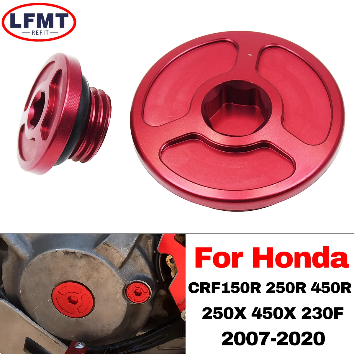 Motorcycle CNC Engine Timing Oli Filter Plugs Screw Bolts Set For Honda CRF230F XR650L CRF1000L CRF250R 250L 450R 450X CBR1000RR
Motorcycle CNC Engine Timing Oli Filter Plugs Screw Bolts Set For Honda CRF230F XR650L CRF1000L CRF250R 250L 450R 450X CBR1000RR