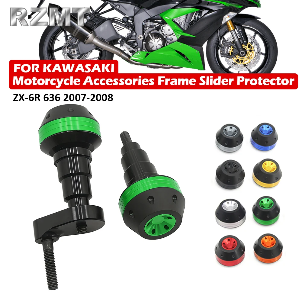 For KAWASAKI ZX6R 636 2007-2008 Motorcycle Falling Protection Frame Slider Protector Anti Fall Ball Accessories
For KAWASAKI ZX6R 636 2007-2008 Motorcycle Falling Protection Frame Slider Protector Anti Fall Ball Accessories