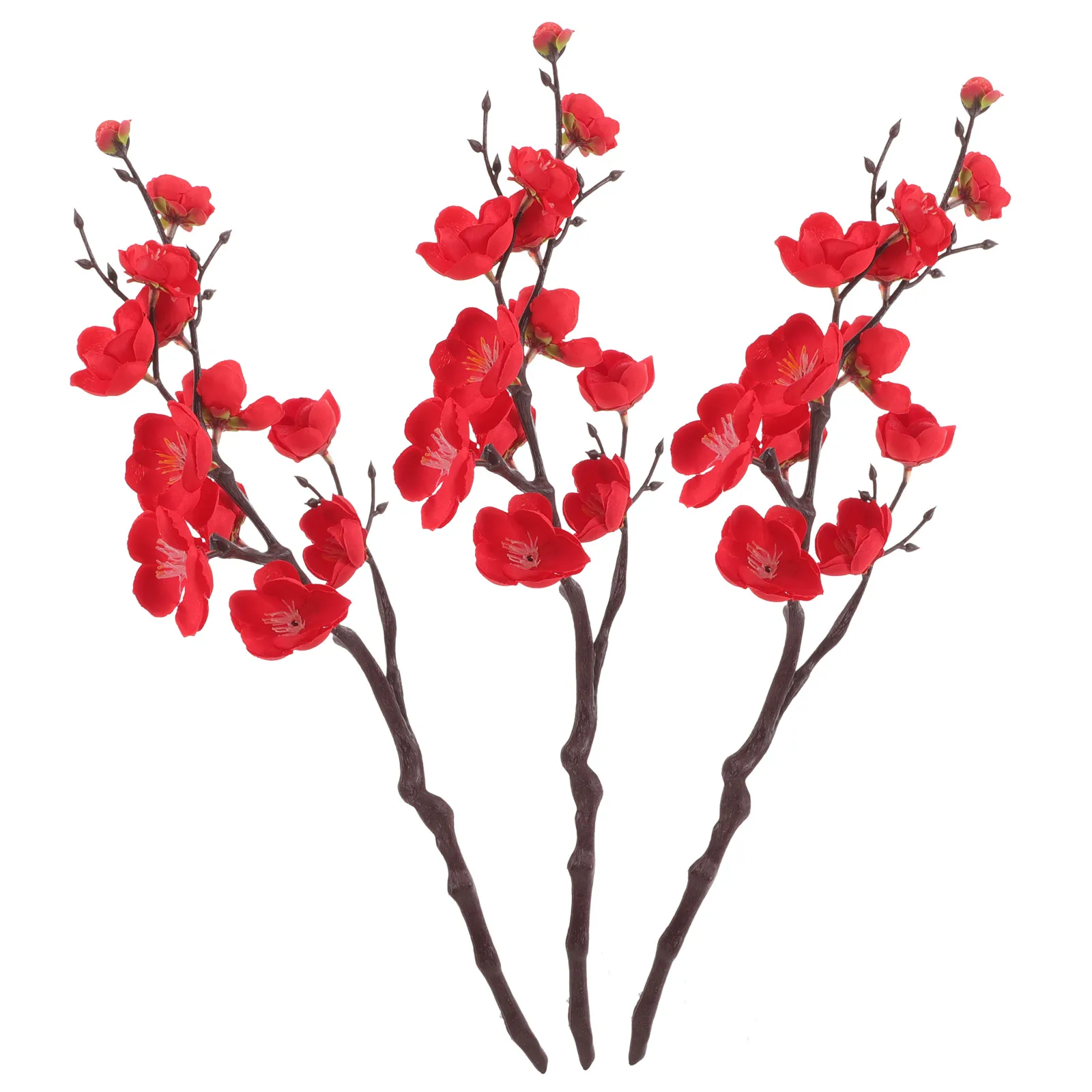 3pcs Artificial Plum Blossom Stems Pink Decor Fake Flowers Lifelike Branches Wedding Party Decorations Year Round
3pcs Artificial Plum Blossom Stems Pink Decor Fake Flowers Lifelike Branches Wedding Party Decorations Year Round