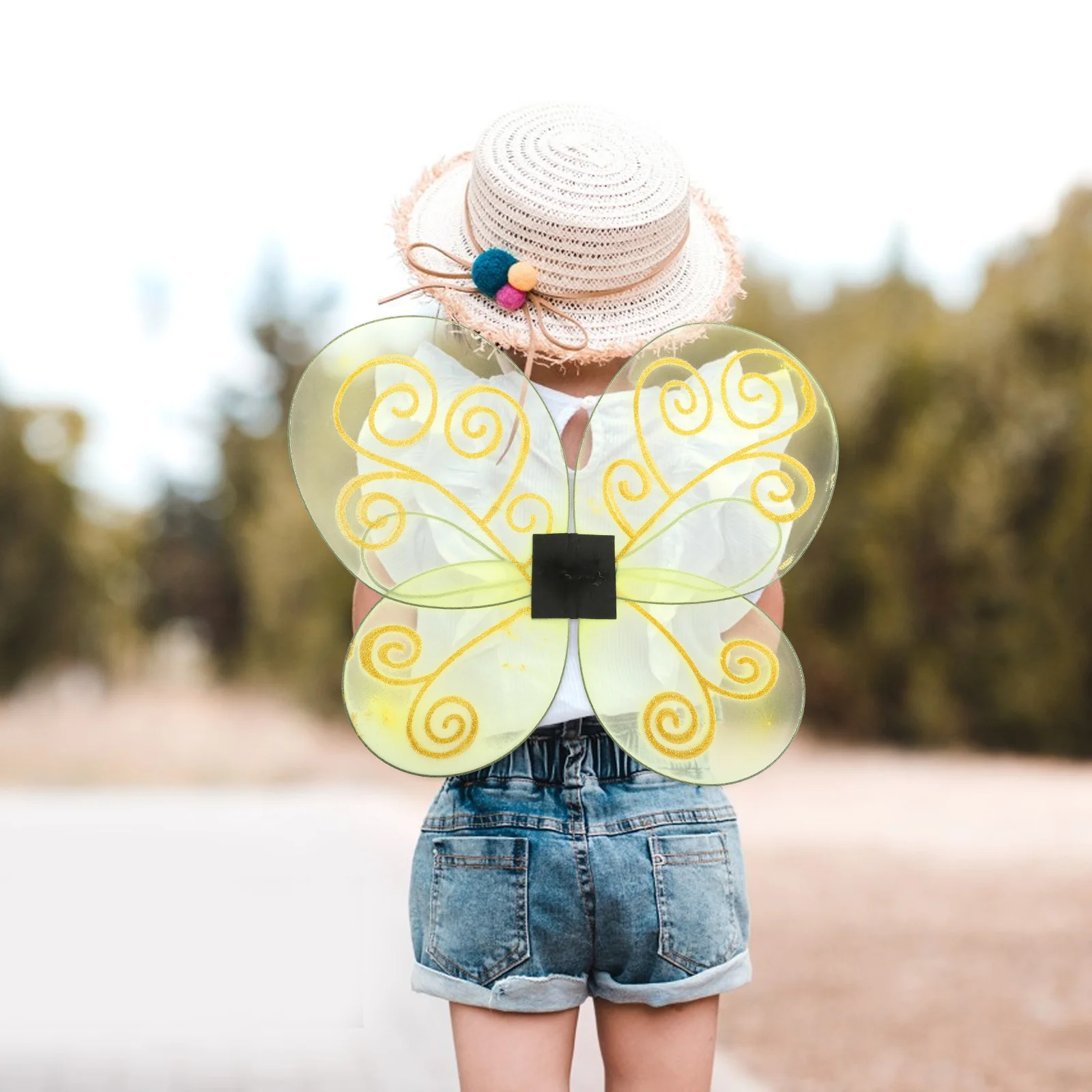 Premium Costume Wing Prop for Women Bee and Butterflies Design Ideal for Cosplay Party Event Decor
Premium Costume Wing Prop for Women Bee and Butterflies Design Ideal for Cosplay Party Event Decor