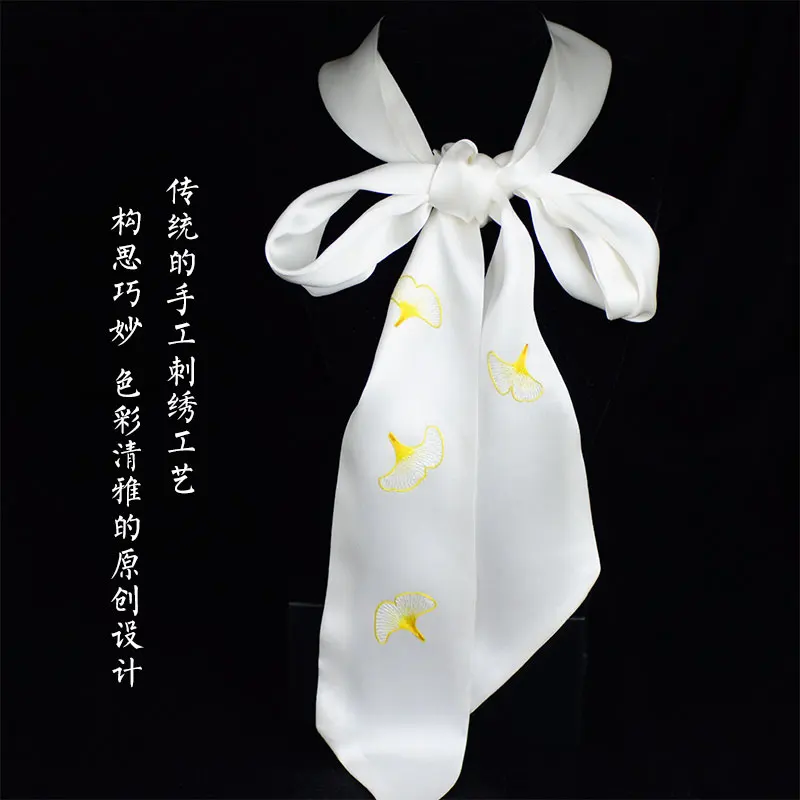 High end handmade Suzhou embroidery, embroidery, ribbons, thin and narrow scarves, tie up scarves, long scarves, scarves, summer
High end handmade Suzhou embroidery, embroidery, ribbons, thin and narrow scarves, tie up scarves, long scarves, scarves, summer