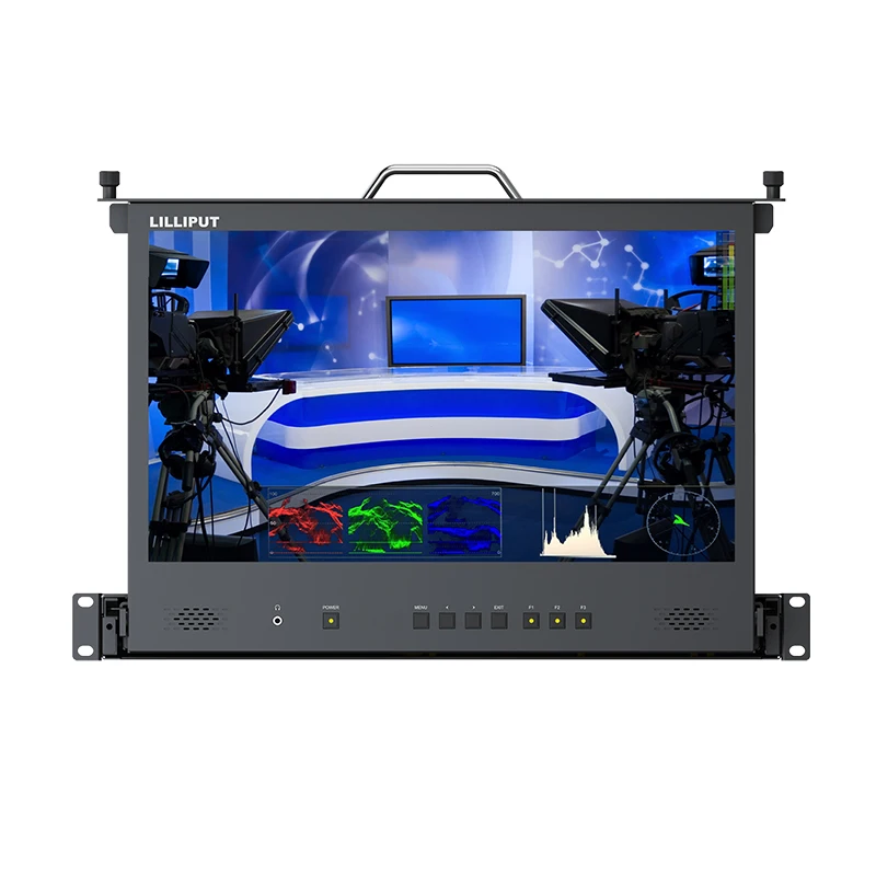 New for 17.3 Inch FullHD IPS Screen Rack Mount Monitor Desktop Use HDMI2.0 1RU HDR/3D-LUT Feature
New for 17.3 Inch FullHD IPS Screen Rack Mount Monitor Desktop Use HDMI2.0 1RU HDR/3D-LUT Feature