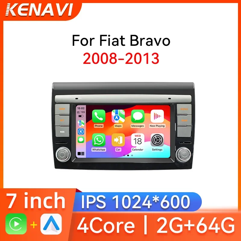 2 Din Android Car Stereo Radio For Fiat Bravo 2008-2013 Multimedia Player GPS RDS FM Carplay Auto Head Unit Intelligent Systems
2 Din Android Car Stereo Radio For Fiat Bravo 2008-2013 Multimedia Player GPS RDS FM Carplay Auto Head Unit Intelligent Systems