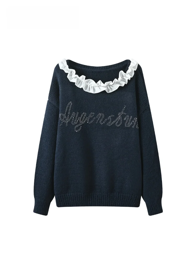 Cara CLUB plus Size Long Sleeve Shoulder Bared Knitted Sweater Women Spring Loose Fit Slanted Collar Soft Comfortable Top Trendy
Cara CLUB plus Size Long Sleeve Shoulder Bared Knitted Sweater Women Spring Loose Fit Slanted Collar Soft Comfortable Top Trendy