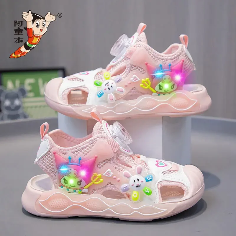 Kuromi Kawaii Anime Sanrio Casual Sandals Girls Boys 2025 New Summer Cute Cartoon Children Beach Slippers Lovely Gifts Toys
Kuromi Kawaii Anime Sanrio Casual Sandals Girls Boys 2025 New Summer Cute Cartoon Children Beach Slippers Lovely Gifts Toys