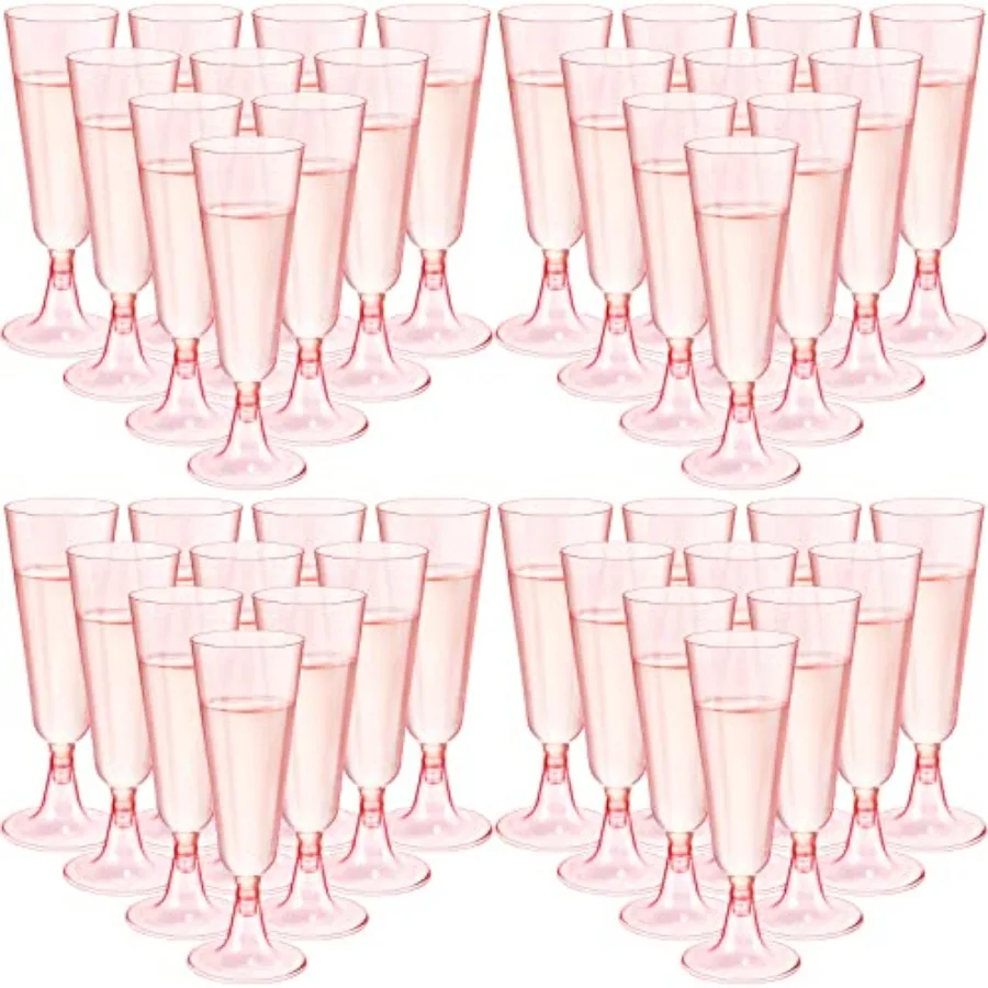 150 Pcs Champagne Flutes 5 Oz Plastic Disposable Champagne Flutes Crystal Wine Glasses Reusable Plastic Cocktail Cups for Weddi
150 Pcs Champagne Flutes 5 Oz Plastic Disposable Champagne Flutes Crystal Wine Glasses Reusable Plastic Cocktail Cups for Weddi
