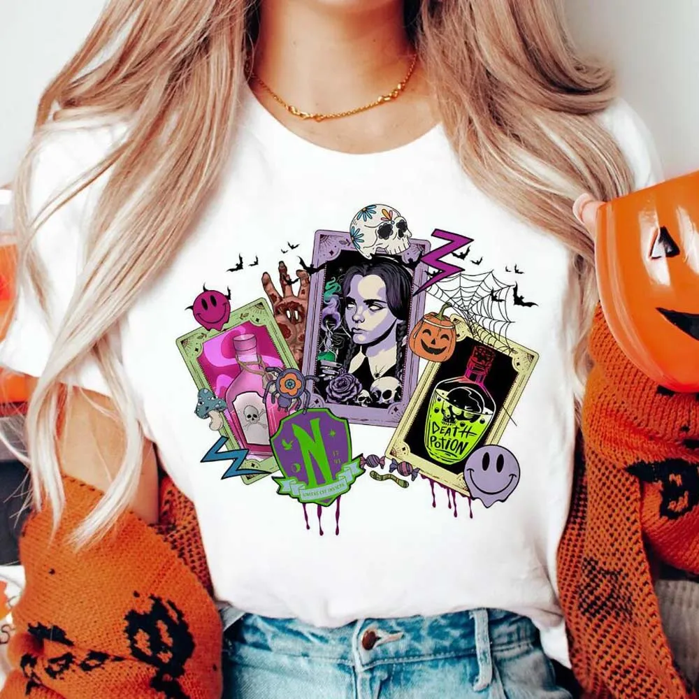 Watercolor Trendy T-Shirt Printed Pattern Summer New Women's Fashion Halloween T-Shirt Top Plus Size Style Printed T-Shirt.
Watercolor Trendy T-Shirt Printed Pattern Summer New Women's Fashion Halloween T-Shirt Top Plus Size Style Printed T-Shirt.