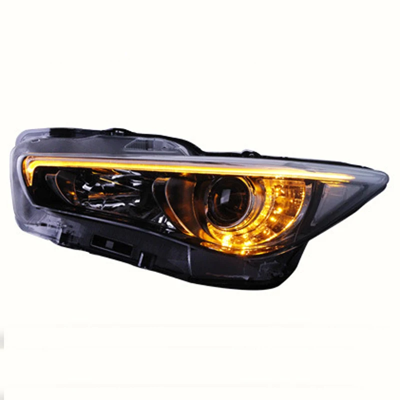 Car LED Headlight Assembly For Infiniti Q50L 2014-2019 Daytime Running Lights Yellow Turn Signal Front Lamp Xenon Head Lights
Car LED Headlight Assembly For Infiniti Q50L 2014-2019 Daytime Running Lights Yellow Turn Signal Front Lamp Xenon Head Lights