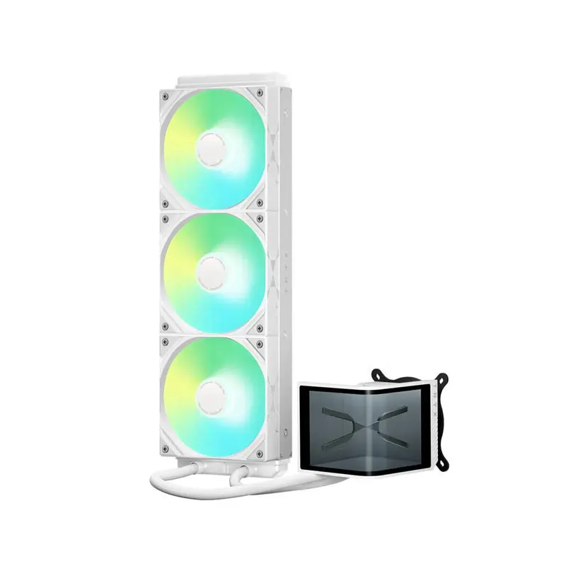 TRYX PANORAMA 360 SE 6.5 Inch Curved Screen CPU Water Cooling Radiator 12V LED Heatsink Software Computer Gaming White Black PWM
TRYX PANORAMA 360 SE 6.5 Inch Curved Screen CPU Water Cooling Radiator 12V LED Heatsink Software Computer Gaming White Black PWM