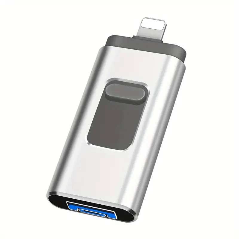 USB 3.0 Flash Drive For iPhone & Type-C & Android & PC, 4 in 1 Ultra-Fast Memory Stick 64GB-1TB,Photo Stick PenDrive Thumb Drive
USB 3.0 Flash Drive For iPhone & Type-C & Android & PC, 4 in 1 Ultra-Fast Memory Stick 64GB-1TB,Photo Stick PenDrive Thumb Drive