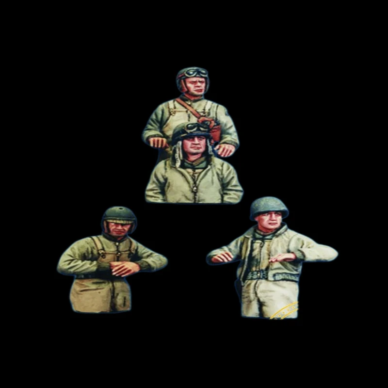 High Quality Casting Resin Model Assembly Kit 1/35 Resin Member Group 3 People, Unpainted Model
High Quality Casting Resin Model Assembly Kit 1/35 Resin Member Group 3 People, Unpainted Model