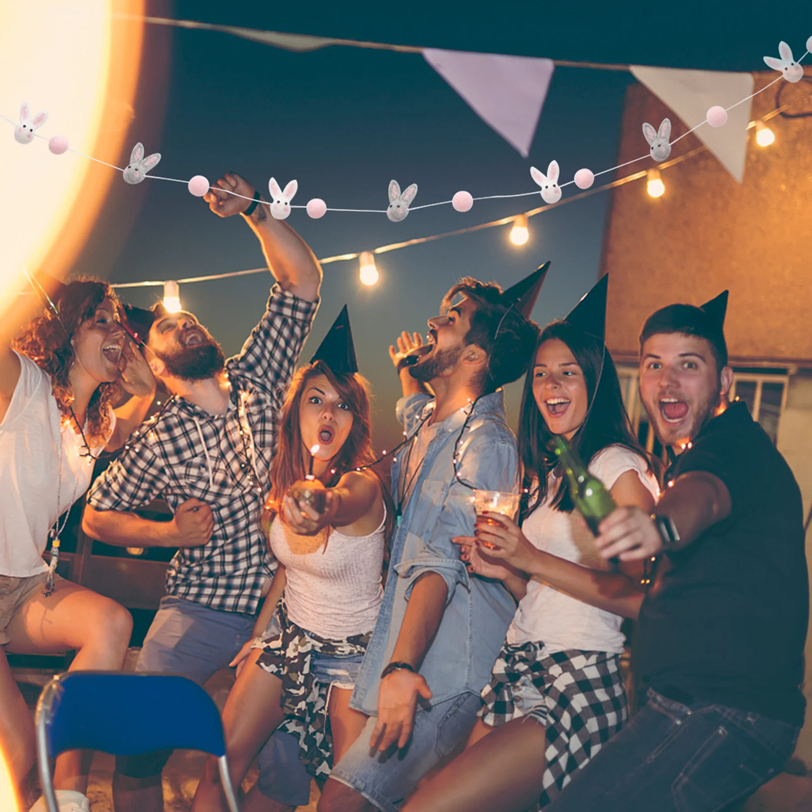 1Pcs Wool Ball Rabbit String Premium Hanging Adornment Kids Room Decoration Festival Photo Prop Home Decor Ball Banner
1Pcs Wool Ball Rabbit String Premium Hanging Adornment Kids Room Decoration Festival Photo Prop Home Decor Ball Banner