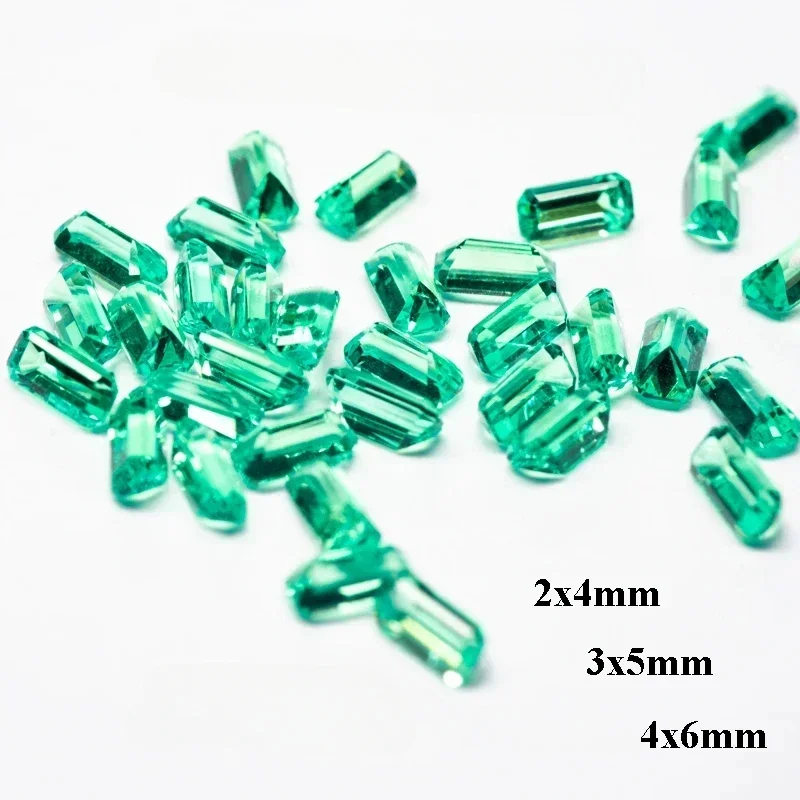 Lab Grown Columbian Emerald Emerald Shape Small Size Charms Gemstone DIY Ring Necklace Earrings Main Materials Certificate
Lab Grown Columbian Emerald Emerald Shape Small Size Charms Gemstone DIY Ring Necklace Earrings Main Materials Certificate