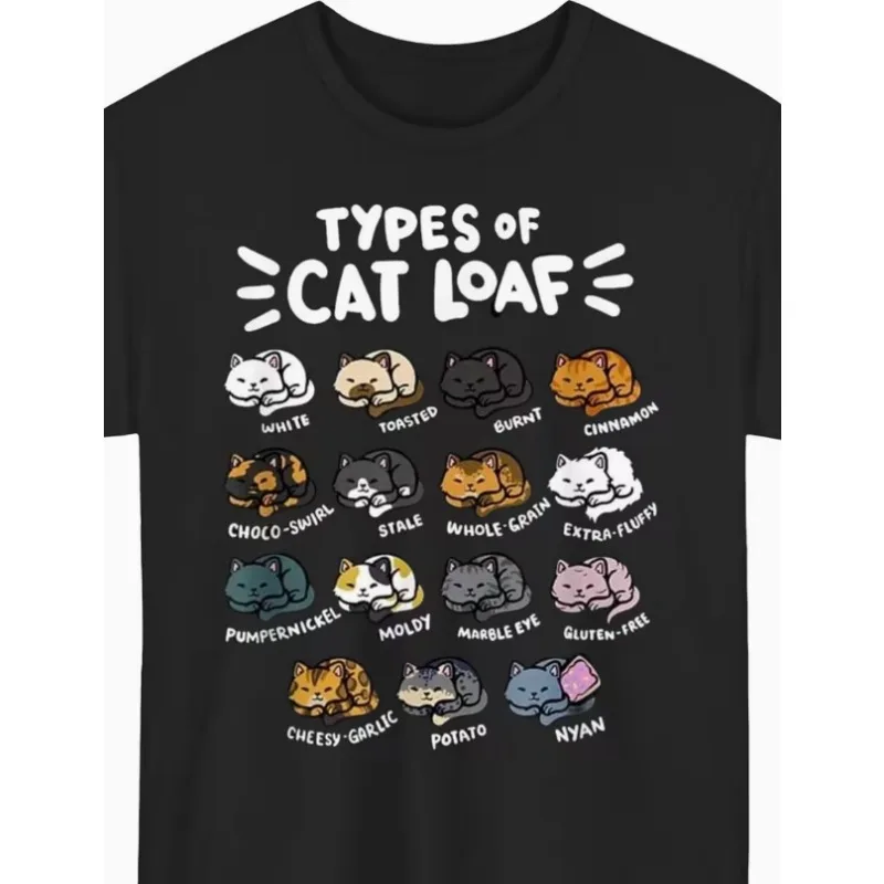Cat Bread Cute Cat Funny Cat Meme Cat Lover T-shirt Men's and Women's Outdoor T-shirt Cotton Casual Short Sleeve Summer Clothing
Cat Bread Cute Cat Funny Cat Meme Cat Lover T-shirt Men's and Women's Outdoor T-shirt Cotton Casual Short Sleeve Summer Clothing