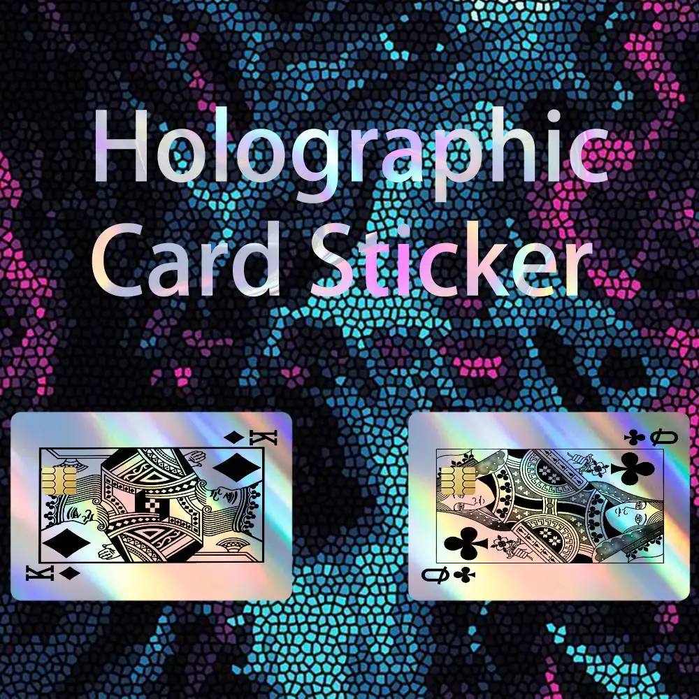 Poker Cards K Q Cool Laser Holographic No Fade Credit Bank Debit Card Skin Sticker Film
Poker Cards K Q Cool Laser Holographic No Fade Credit Bank Debit Card Skin Sticker Film