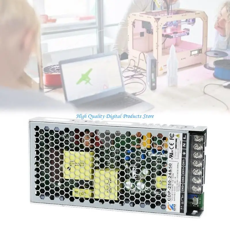 U2JE 250 24&50 Power Supply for 3D Printers Constant and Current DualOutput Power Supply Efficient Cooling
U2JE 250 24&50 Power Supply for 3D Printers Constant and Current DualOutput Power Supply Efficient Cooling