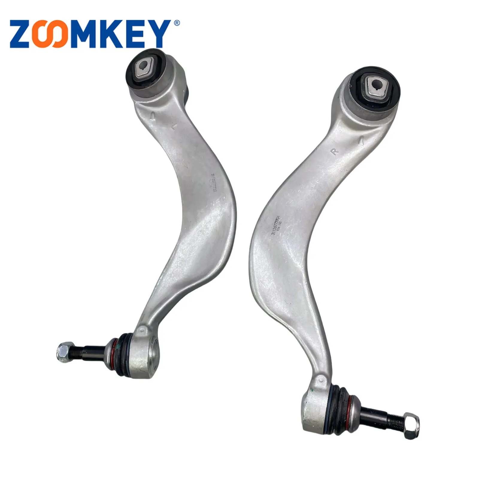 ZOOMKEY 2Pcs Front Lower Forward Control Arm w/ Ball Joint Fits For BMW 535i 650i 750i xDrive 31124081431, 31124083309
ZOOMKEY 2Pcs Front Lower Forward Control Arm w/ Ball Joint Fits For BMW 535i 650i 750i xDrive 31124081431, 31124083309