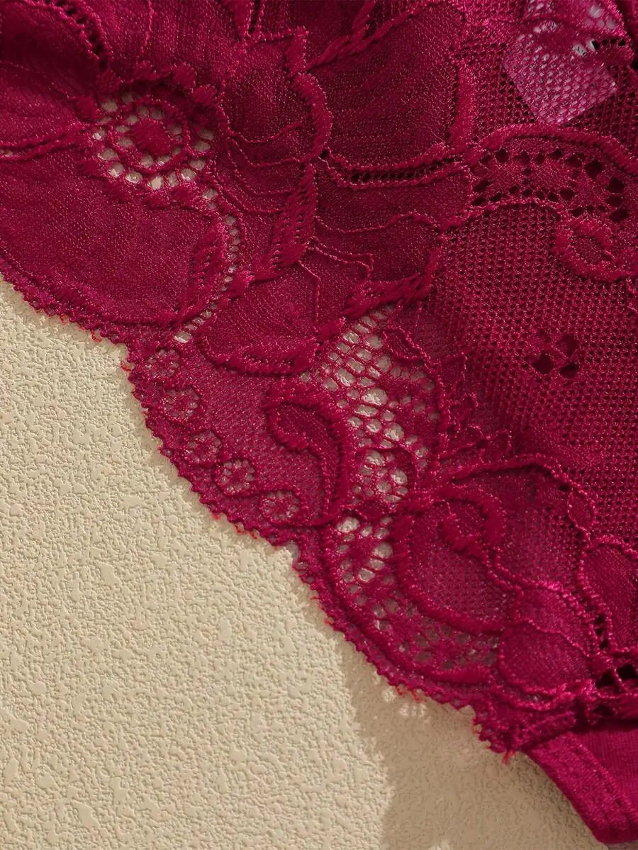 5pcs Womens Lace Hollow Out Breathable Low Waist Briefs
5pcs Womens Lace Hollow Out Breathable Low Waist Briefs