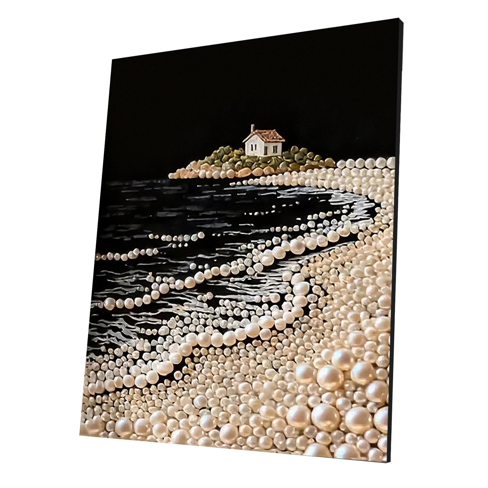 Seaside DIY Pearl Painting Kit for Adult Gift Home Wall Decor 40x50cm With Frame
Seaside DIY Pearl Painting Kit for Adult Gift Home Wall Decor 40x50cm With Frame