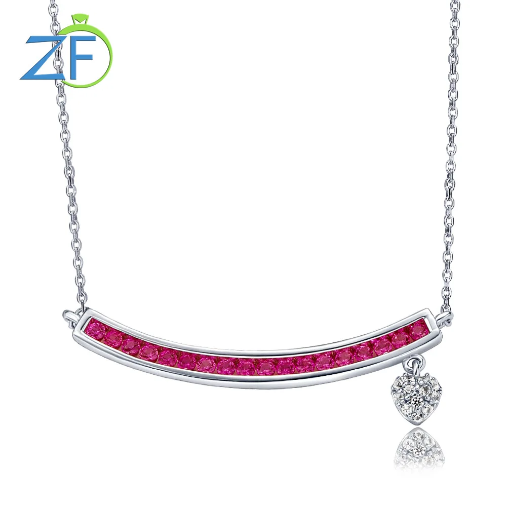 GZ ZONGFA Genuine 925 Sterling Silver Smile and Heart Pendant Necklace for Women Girls Red Gemstone Party Gift Fine Jewelry
GZ ZONGFA Genuine 925 Sterling Silver Smile and Heart Pendant Necklace for Women Girls Red Gemstone Party Gift Fine Jewelry