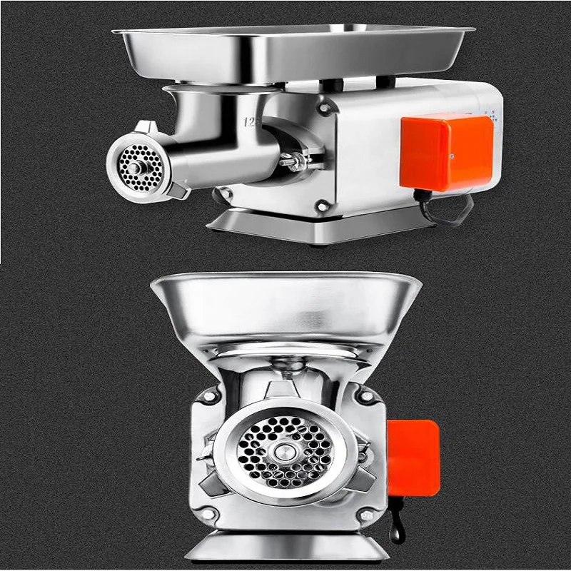 1100W fresh meat grinder Stainless steel meat slicer machine commercial automatic pork cutter
1100W fresh meat grinder Stainless steel meat slicer machine commercial automatic pork cutter