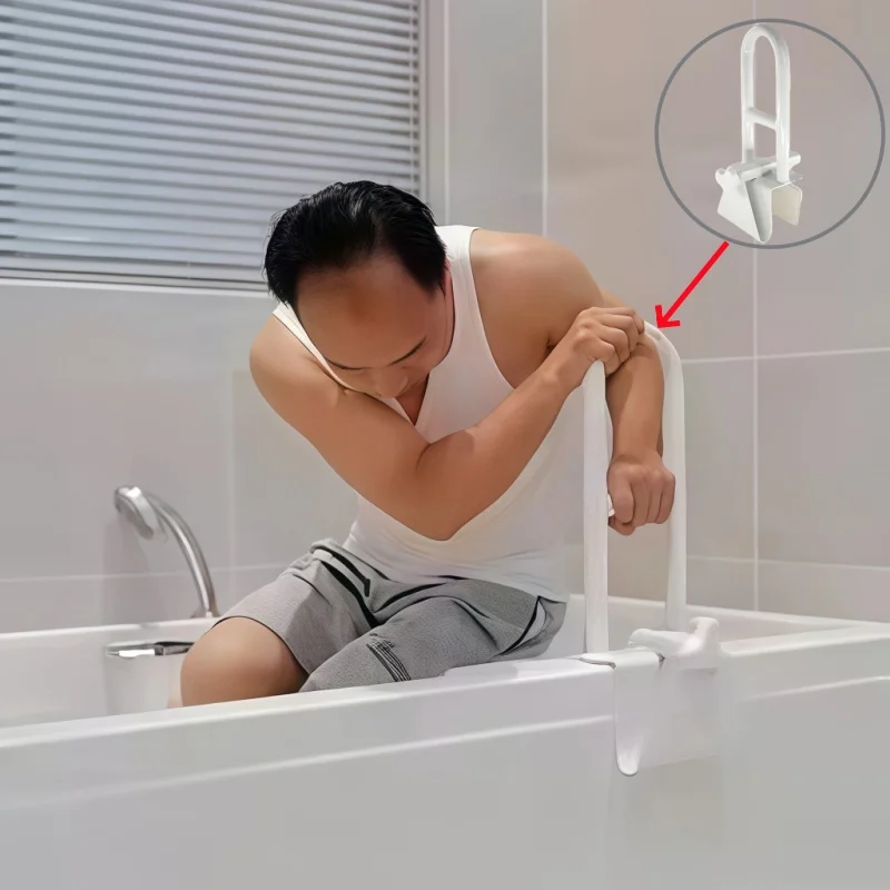 1pc High Carbon Steel Bathtub Safety Handrail Strong Safe Grip Auxiliary Lifting Anti-fall Handrail Non-slip Bathtub Accessorie
1pc High Carbon Steel Bathtub Safety Handrail Strong Safe Grip Auxiliary Lifting Anti-fall Handrail Non-slip Bathtub Accessorie