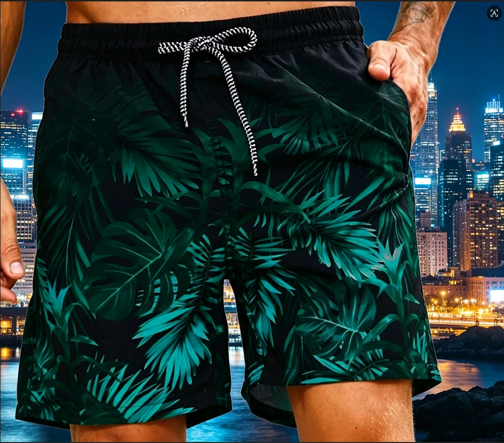 3D printed palm leaf pattern sport Quick-dry Breatha men summer Hawaiian beach shorts outdoor streetwear casual fashion Harajuku
3D printed palm leaf pattern sport Quick-dry Breatha men summer Hawaiian beach shorts outdoor streetwear casual fashion Harajuku