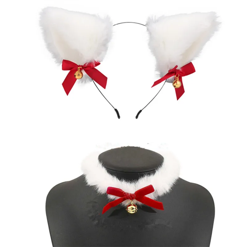 Рождественский женский сексуальный костюм лисы с ушками, повязка на голову, галстук-бабочка, воротник-колокольчик, колье, комплект для рождественской вечеринки, косплей
Рождественский женский сексуальный костюм лисы с ушками, повязка на голову, галстук-бабочка, воротник-колокольчик, колье, комплект для рождественской вечеринки, косплей
