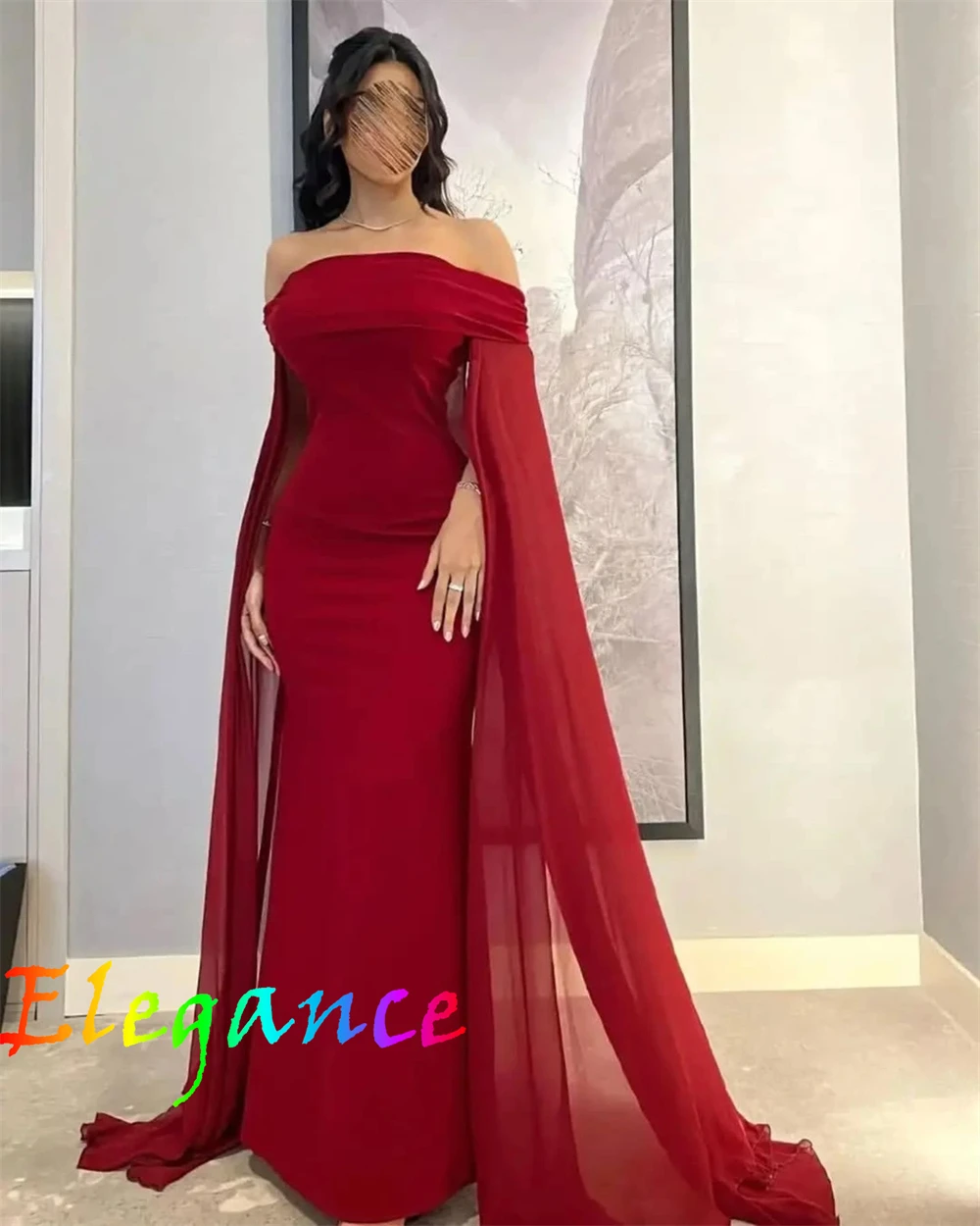 Customized Formal Burgundy Jersey Evening Dress Classic Off the Shoulder Homecoming Dresses Luxury Special Occasion Gowns
Customized Formal Burgundy Jersey Evening Dress Classic Off the Shoulder Homecoming Dresses Luxury Special Occasion Gowns