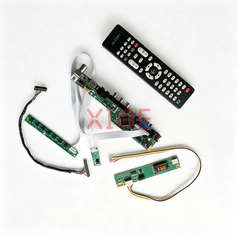Screen Controller Board Fit LTN154XA LTN154X3 LTN154X1 TX39D30VC1GAA 1-CCFL USB+AV+VGA+HDMI 1280*800 30Pin LVDS 1280x800 Kit DIY
Screen Controller Board Fit LTN154XA LTN154X3 LTN154X1 TX39D30VC1GAA 1-CCFL USB+AV+VGA+HDMI 1280*800 30Pin LVDS 1280x800 Kit DIY