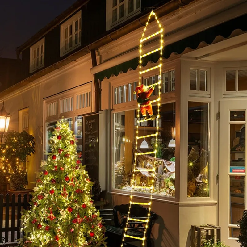 Светодиодные лестницы, звездные гирлянды, USB-лестница для восхождения, рождественское уличное патио, двор, праздничное праздничное освещение для дома и детей
Светодиодные лестницы, звездные гирлянды, USB-лестница для восхождения, рождественское уличное патио, двор, праздничное праздничное освещение для дома и детей