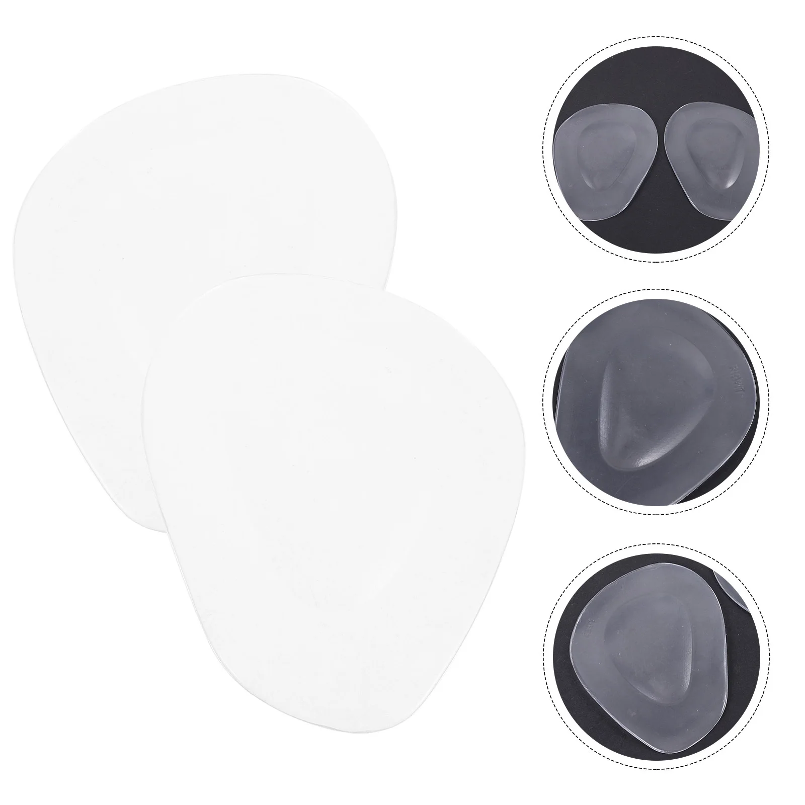 5Pairs Anti-Slip Forefoot Pads Transparent Gel Cushions High Elasticity Thicken Cushion Insoles for Ball of Foot Pain Relief
5Pairs Anti-Slip Forefoot Pads Transparent Gel Cushions High Elasticity Thicken Cushion Insoles for Ball of Foot Pain Relief