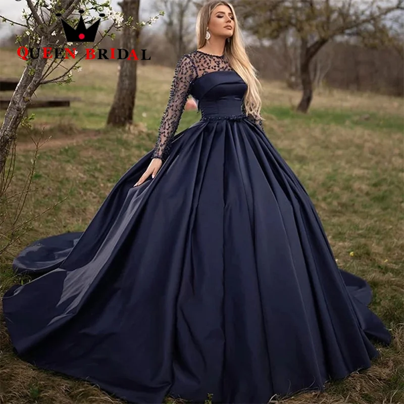 Exquisite Beading Elegant Evening Dress Satin Long Sleeve Party Ball Gowns Vestidos De Fiestas De Noche Para Mujer Custom J53Q
Exquisite Beading Elegant Evening Dress Satin Long Sleeve Party Ball Gowns Vestidos De Fiestas De Noche Para Mujer Custom J53Q