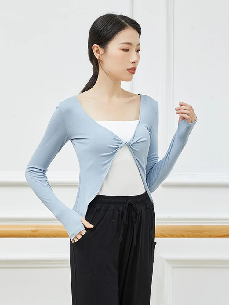 Modern Dance Classical for Womodern Dance Long Sleeved Top Physical and Artistic Examination Performance Practice Latin Dance
Modern Dance Classical for Womodern Dance Long Sleeved Top Physical and Artistic Examination Performance Practice Latin Dance