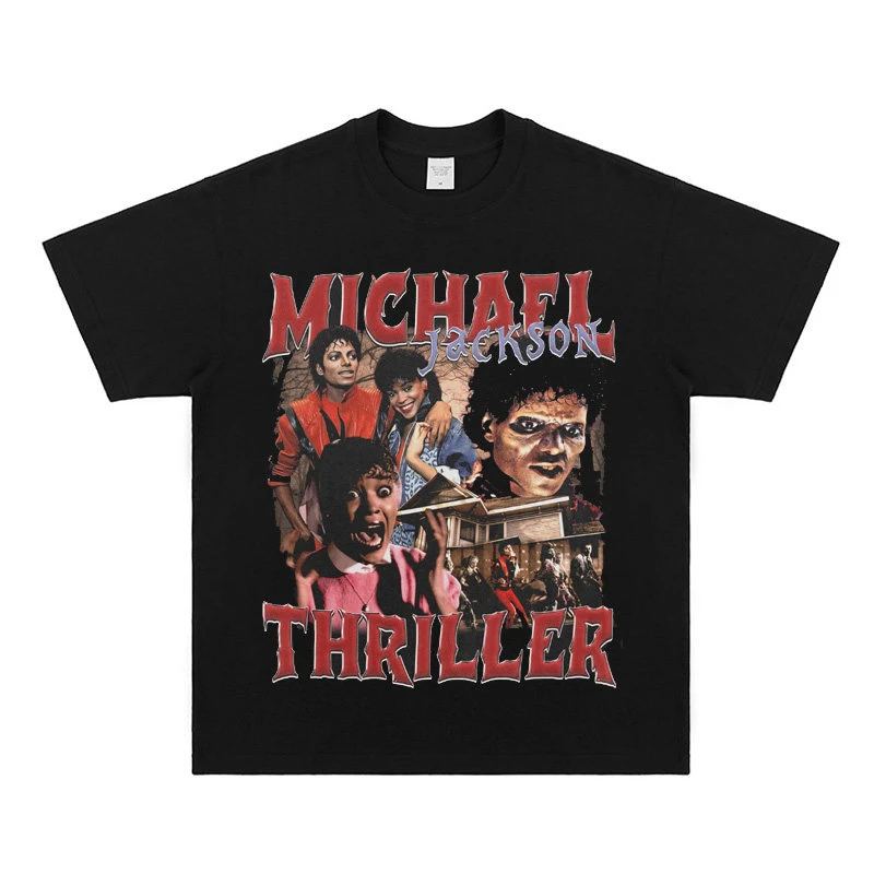 Michael Jackson MICHAEL JACKSON TEE Printed Short Sleeve American Heavyweight Cotton T-Shirt
Michael Jackson MICHAEL JACKSON TEE Printed Short Sleeve American Heavyweight Cotton T-Shirt
