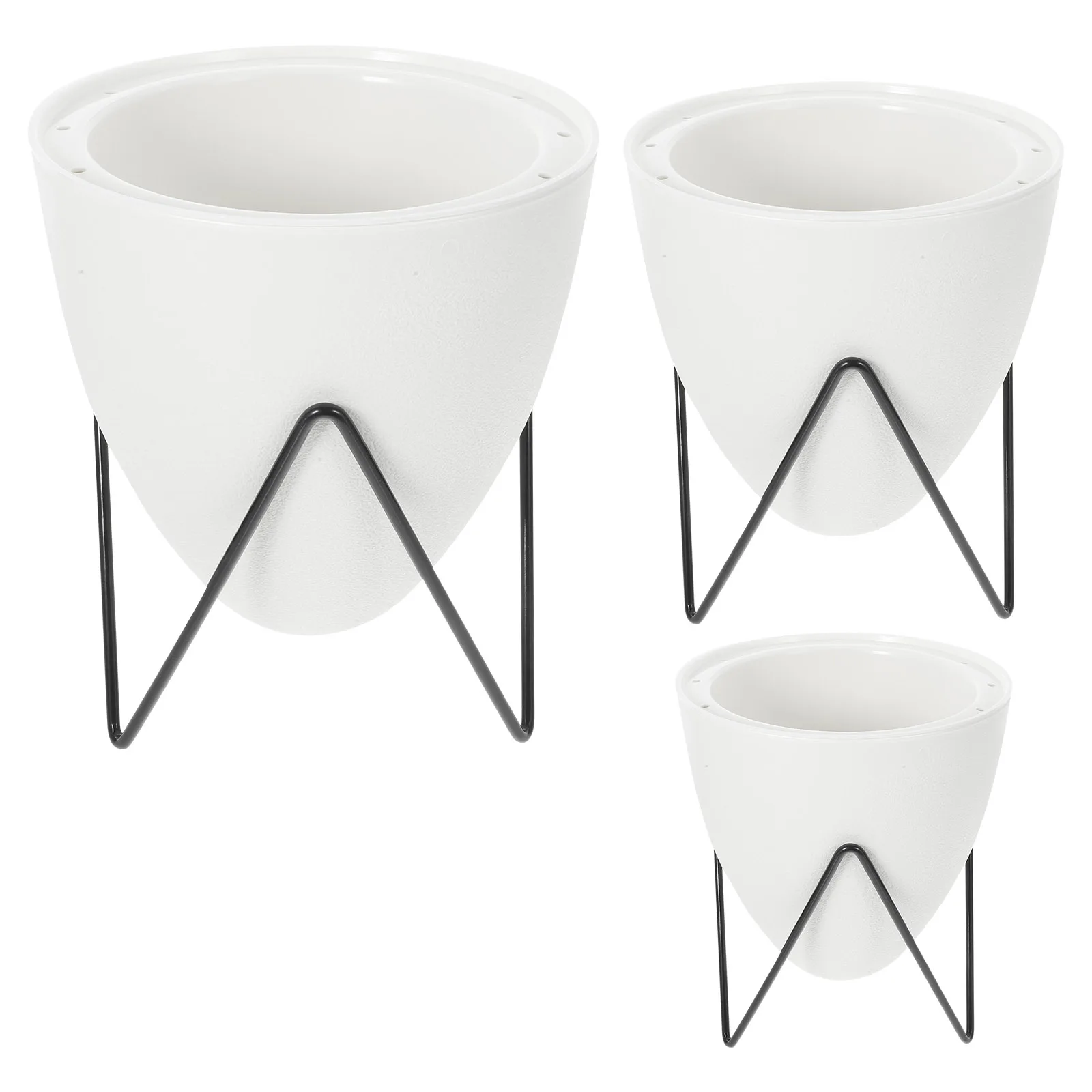 3 Sets Hydroponic Flowerpot Outdoor Indoor Small Plastic Plant Pots Succulent Container Durable Lightweight Garden Use
3 Sets Hydroponic Flowerpot Outdoor Indoor Small Plastic Plant Pots Succulent Container Durable Lightweight Garden Use