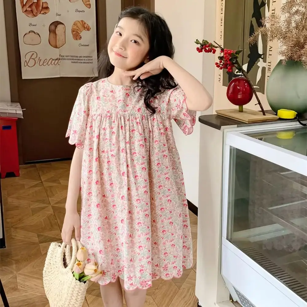 summer dresses kids clothes girls French style girls' dress Pink floral pattern dress flower girl dress
summer dresses kids clothes girls French style girls' dress Pink floral pattern dress flower girl dress