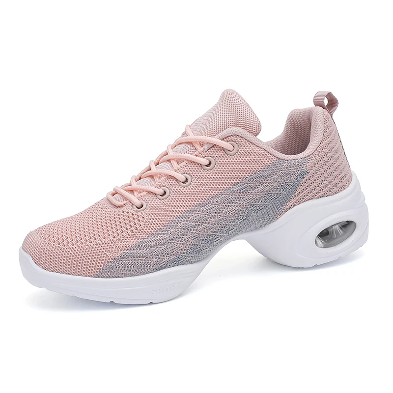 Women's Jazz Shoes Lace-up Sneakers Modern Dance Shoes Air Cushion Platform Walking Dance Lady Shoes Platform Loafers
Women's Jazz Shoes Lace-up Sneakers Modern Dance Shoes Air Cushion Platform Walking Dance Lady Shoes Platform Loafers