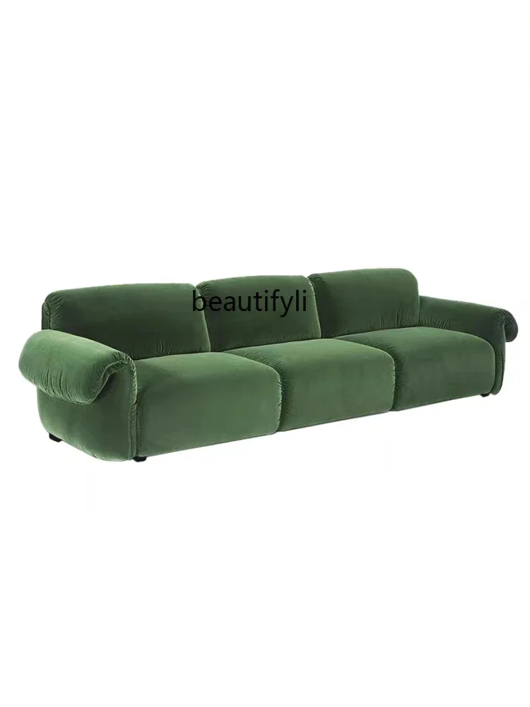 Customized Light Luxury Creative Fabric Sofa Living Room Small Apartment Dark Green Simple Straight Row Sofa for Three People
Customized Light Luxury Creative Fabric Sofa Living Room Small Apartment Dark Green Simple Straight Row Sofa for Three People