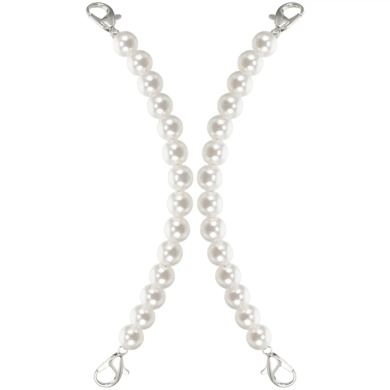 2 Pcs Adjustable Pearl Shoe Straps Double Buckle White Replacement Ankle For High Heels Women Shoes Accessories
2 Pcs Adjustable Pearl Shoe Straps Double Buckle White Replacement Ankle For High Heels Women Shoes Accessories