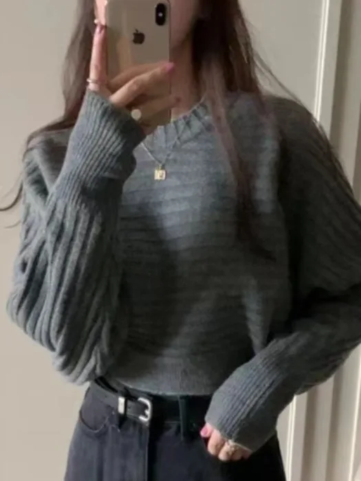 Женский вязаный свитер с утягивающим эффектом на талии, в корейском стиле, для создания стройного силуэта, весна-осень, новинка, премиум-класс
Женский вязаный свитер с утягивающим эффектом на талии, в корейском стиле, для создания стройного силуэта, весна-осень, новинка, премиум-класс