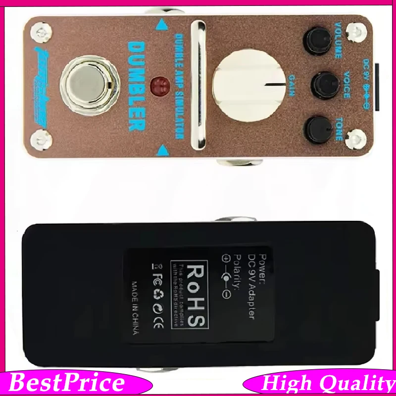 Aroma ADR-3 Dumbler Mini Guitar/Bass Essential - True Bypass Dumble Amp Simulator Studio-Grade Sound ⚡
Aroma ADR-3 Dumbler Mini Guitar/Bass Essential - True Bypass Dumble Amp Simulator Studio-Grade Sound ⚡