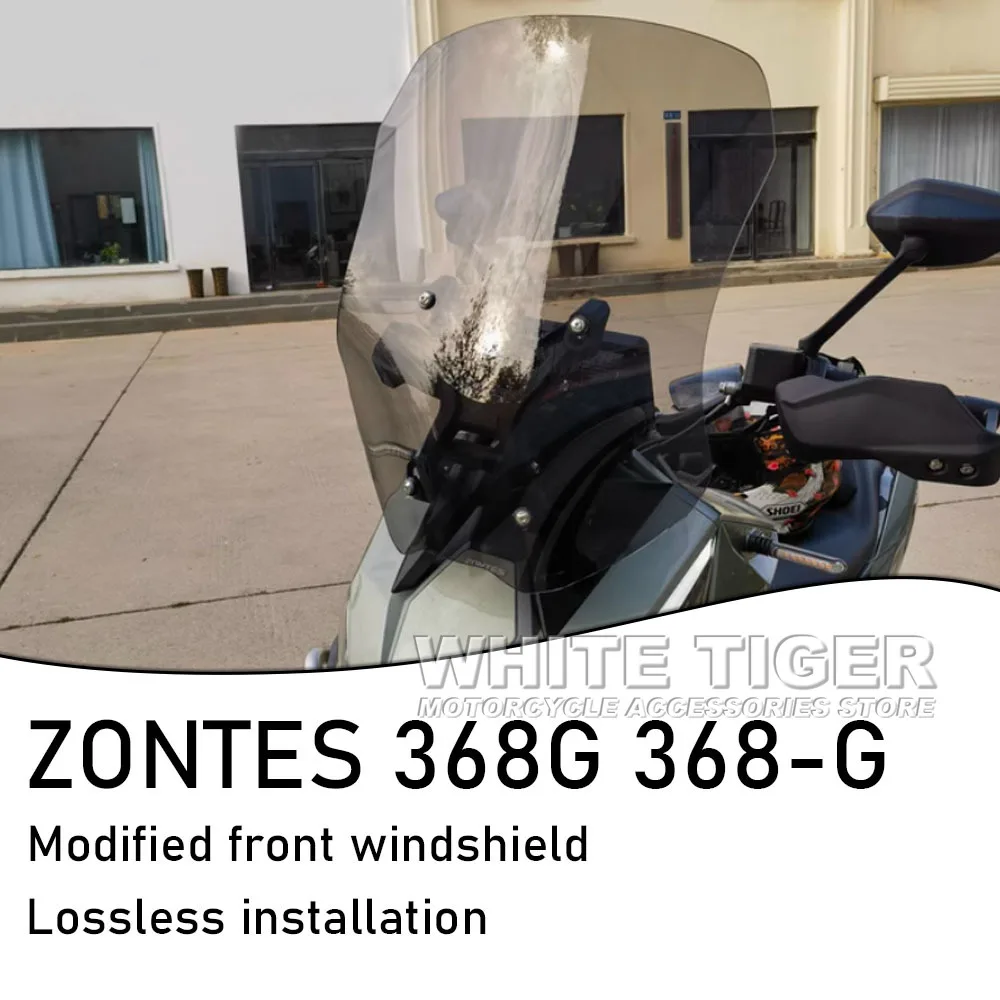 New 2025 Motorcycle Front Windshield Modification Heightened Windshield Front Chest Plate Accessories FOR ZONTES 368G 368-G
New 2025 Motorcycle Front Windshield Modification Heightened Windshield Front Chest Plate Accessories FOR ZONTES 368G 368-G