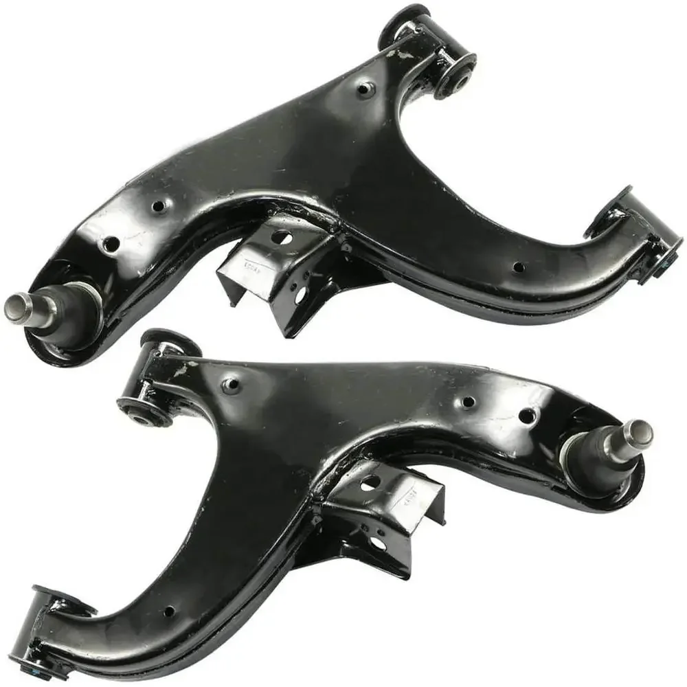 Lower Control Arms and Ball Joints with Bushings for 2005-2015 Nissan Armada, 2005-2012 Titan, and 2004-2010 Infiniti QX56 - 2-P
Lower Control Arms and Ball Joints with Bushings for 2005-2015 Nissan Armada, 2005-2012 Titan, and 2004-2010 Infiniti QX56 - 2-P