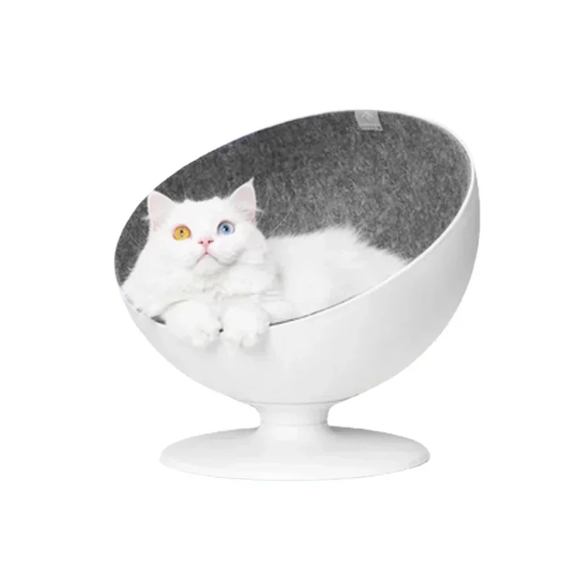 360 Degree Slow Shake Cat Nest Four Seasons Universal Hammock Rotatable Cat Bed Cool In Summer Comfortable Breathable Cat House
360 Degree Slow Shake Cat Nest Four Seasons Universal Hammock Rotatable Cat Bed Cool In Summer Comfortable Breathable Cat House