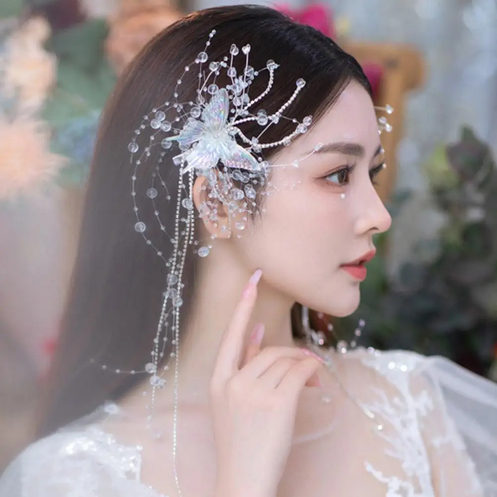 1/2Pcs Girl Hairpin Butterflies Design Imitation Pearl Tassel Hair Clip Romantic Sweet Style Hair Accessories Clip De Pelo 머리 클립
1/2Pcs Girl Hairpin Butterflies Design Imitation Pearl Tassel Hair Clip Romantic Sweet Style Hair Accessories Clip De Pelo 머리 클립