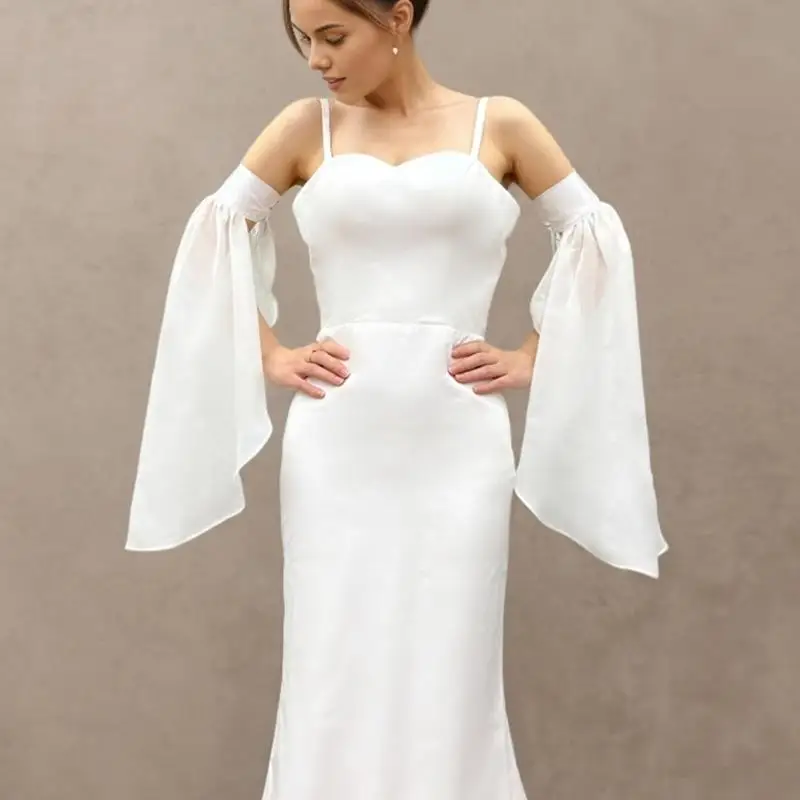 U4LF Decorative Paired Arm Warmer False Cuffs Simple Tulle for Princess Dress False Sleeves Long Arm Covers
U4LF Decorative Paired Arm Warmer False Cuffs Simple Tulle for Princess Dress False Sleeves Long Arm Covers