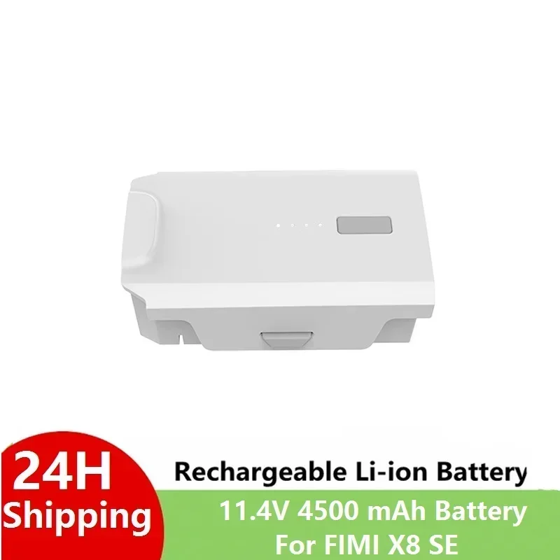 SU New 11.4V 4500mAh DC02A5 Replacement Flight Battery for FIMI X8 SE 2020 ,FIMI X8SE 2022 V2 Camera RC Drone
SU New 11.4V 4500mAh DC02A5 Replacement Flight Battery for FIMI X8 SE 2020 ,FIMI X8SE 2022 V2 Camera RC Drone