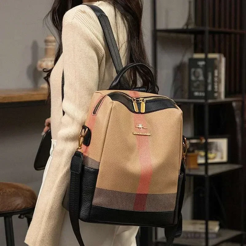 Designer Women Backpacks 2025 Advanced Classic Fashion Backpack: Outdoor Travel Notebook Portable Trendy High Quality hot Women's Crossbody Couple Bag
Designer Women Backpacks 2025 Advanced Classic Fashion Backpack: Outdoor Travel Notebook Portable Trendy High Quality hot Women's Crossbody Couple Bag